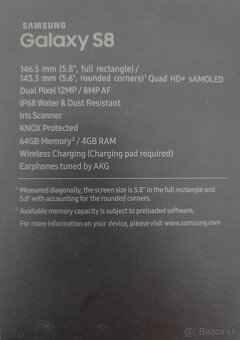Samsung Galaxy S8 64GB Black - 5