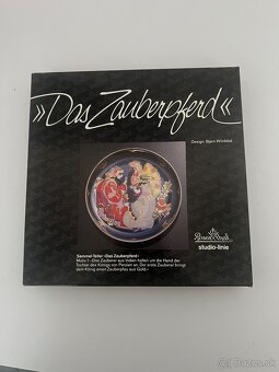 Zberateľský tanier Das Zauberpferd, Bjørn Wiinblad - 5
