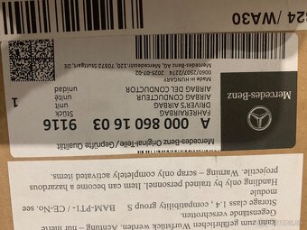 Airbag volantu Mercedes AMG - 5