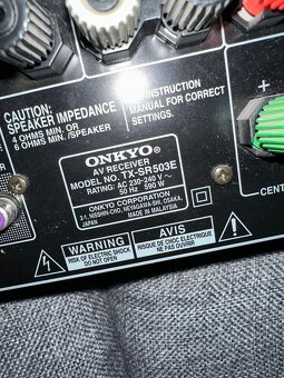 Onkyo TX-SR503E - 5