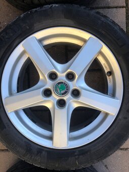 Letné pneuatiky 205/55r16 + elktrony - 5
