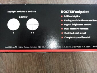 Puškohľad Docter unipoint 1,5-6x42 - 5