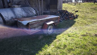 Predám malotraktor domacej výroby, motor škoda 1203 - 5
