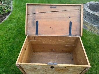 Stará drevená truhlica - 5