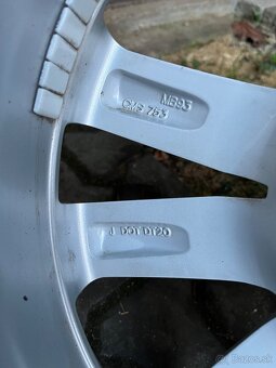 17" hliníkové disky Nissan - 5