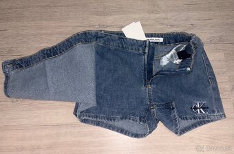 Sukňa Calvin Klein riflová - kraťase v.128 nová - 5