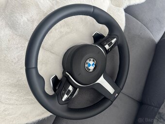 Predám BMW volant Mpacket F10/F01 s pádlami - 5