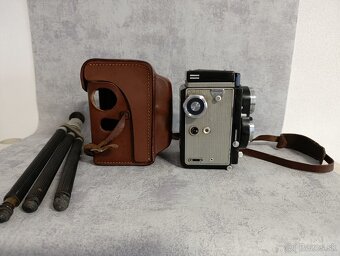 Starý fotoaparat Flexaret AUTOMAT + koz.pouzdro + STATIV - 5