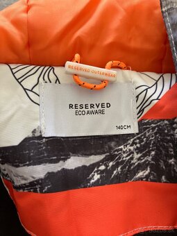 Lyziarska bunda Reserved Ecoaware 140 cm - 5