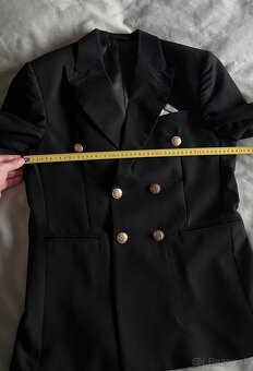 Dvojradove cierne sako - 5