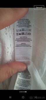 Bavlnené letne šaty 164 - 5