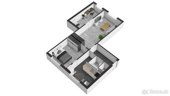 3 IZB TEHLOVÝ BYT - KOŠICE - JUH - 5