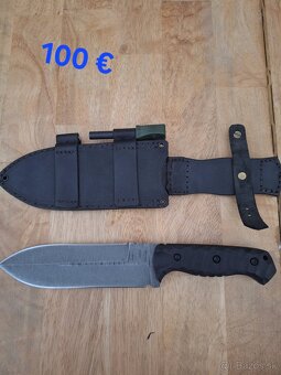 Predám zálesácke, polovnícke, military nože - 5