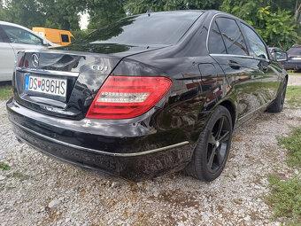 mercedez benz c 220cdi, 125kw, AT7,limuzína,2012,čierna - 5