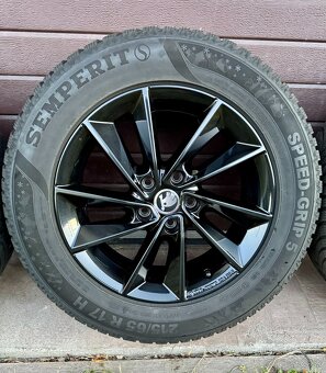 originální ALU kolesá škoda borbet R17 5x112 - 5