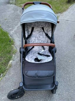 PETITE&MARS Kočík  3 kombinacia Trails Iron Green - 5