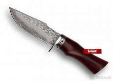 Poľovnícky skautský nôž P964 Damask - 5