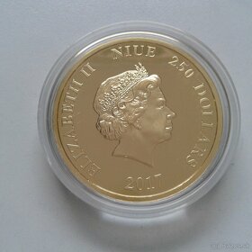 Zlatá minca Rys ostrovid - 5