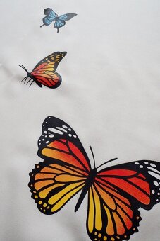 Letné minišaty s motýľmi, XL/2XL, 46/48 - 5