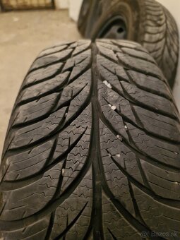 Predám zimné komplety 5x100 r14 - 5