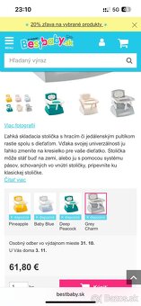 Detská skladacia stolička - 5