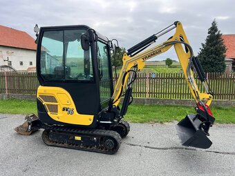 Minibagr Yanmar SV16 pouze 1.000mth / hyd.svahovka - 5