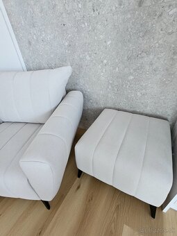 2 x kresla s taburetom - 5