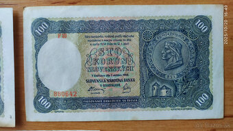 Slovenský štát 100 Ks - 5