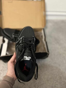 Nike Air Jordan 1 Retro Low OG SP Travis Scott Black Phantom - 5