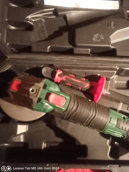 Predám aku uhlovú brúsku flexa parkside nova - 5