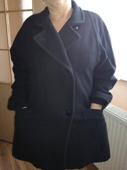 Dámsky vlnený kabát veľ.42 - 5
