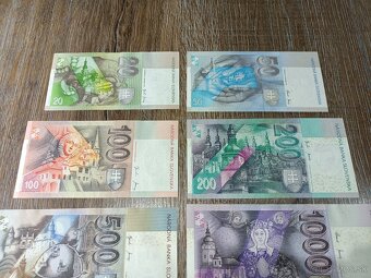 Sada Slevenských bankoviek - 5