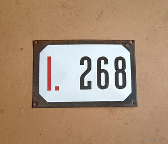 Smaltované tabule cedule - 5