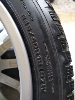 AUDI A4 18" zimná sada + 245/40 R18. - 5