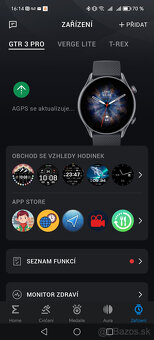 Amazfit GTR 3 Pro Black hodinky - 5