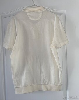 Zara panske kremove tricko velkost M - 5