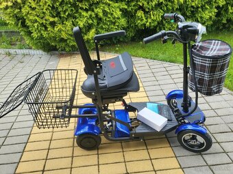 Novy elektrický invalidny vozik - skúter pre ZTP seniorov - 5