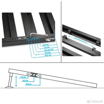 Palmer WT PB 60 Napájací adaptér a Pedalboard Pedalbay 60 - 5