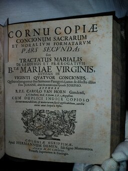 Stará vzácna kniha 1688 Kolín - 5