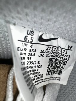 EU37,5 Tenisky Nike AirForce 1 White Low - 5