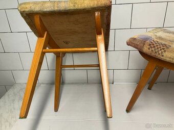 Retro taburetky 2 kusy - 5