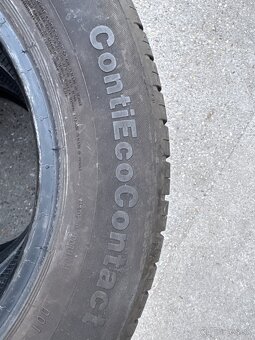 Predám letnú sadu 4ks 185/65 R15 CONTINENTAL - 5