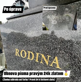Obnova písma / renovácia - 5