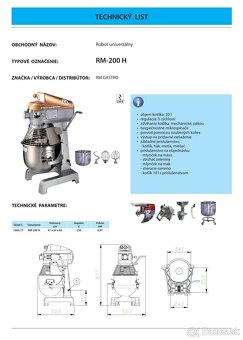 Robot univerzálny 20 L RM-200H - 5