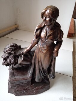 Socha, starožitnosti, keramika, sadrova - 5