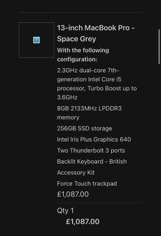 Macbook pro 2017 - 5