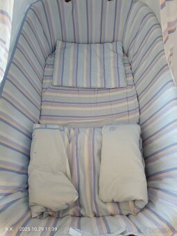 Postieľka - prútený košík - 5