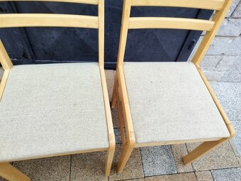 Jedálenské stoličky 7+1 predám. - 5