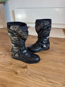 Topánky na motorku goratex TCX X-DESERT GTX čierne veľ. 45 - 5