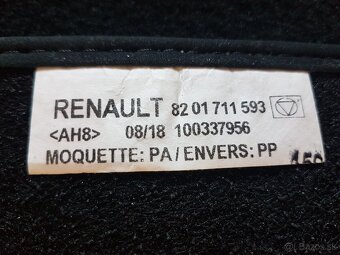 Renault Captur I. textilné koberce - 5